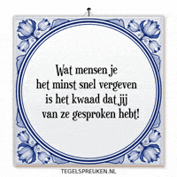 Nl Spreuk GIF by Tegelspreuken.nl