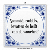 Nl Spreuk GIF by Tegelspreuken.nl