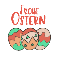 Happy Easter Sticker by OlgaskreativesWebdesign