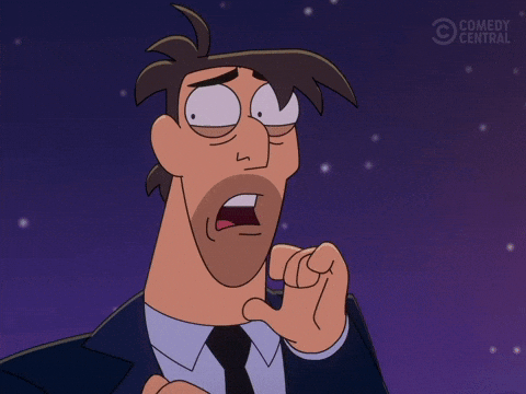 Andy Samberg Panic GIF by Comedy Central