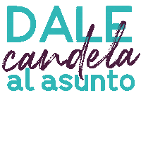 Candelea candelea dale candela Sticker