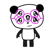 Panda Yes Sticker
