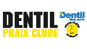 dentilpraiaclubeoficial volleyball ace volley volei Sticker