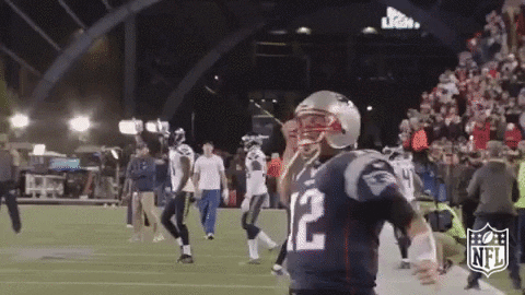 Excited Tom Brady GIF by NFL