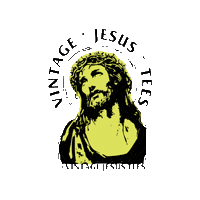 VintageJesusTees  Sticker