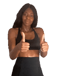 StefaniaOkaka ok workout gym top Sticker