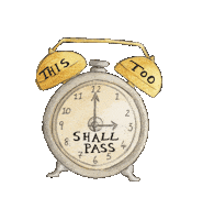 Alarm Clock Time Sticker