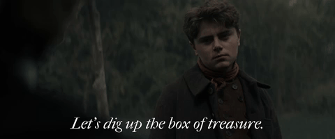 Let's Dig Up The Box Of Treasure