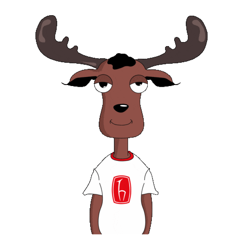 Deer Sticker by Hacettepe University Department of Graphic Design