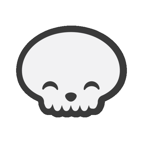 Skull Death Sticker