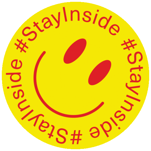 Stay Inside Not Going Out Sticker by Empirical Spirits