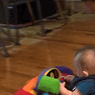 surprised baby GIF by Jacob Shwirtz