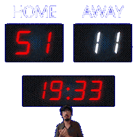 11 Away Sticker