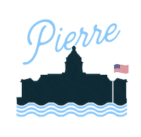Water Pierre Sticker by South Dakota Tourism