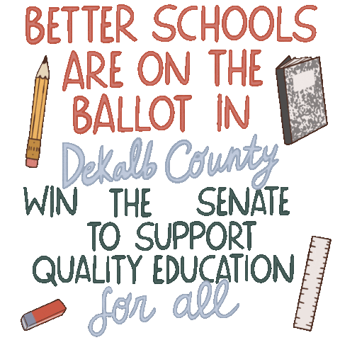 Senate Race Education Sticker by Creative Courage