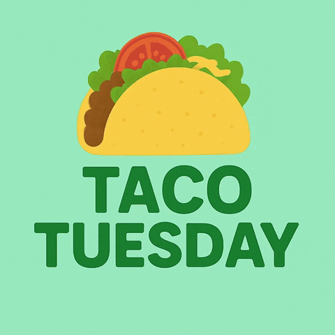Taco Time Tuesday GIF by Brzzy