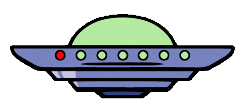 Space Aliens Sticker by Camelot