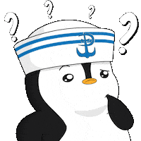 Question Mark What Sticker by Pudgy Penguins