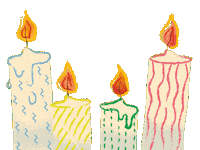 キャンドル Sticker by Kichijoji Candle Night