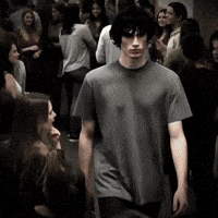 Mogged GIF