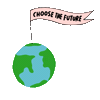Climate Change Earth Sticker by NRDC
