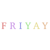 Rainbow Friday Sticker