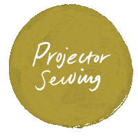 Sewing Projector Sticker by Minimalist Machinist