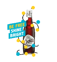 Nova Godina Shine Bright Sticker by Cockta