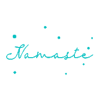 Yoga Namaste Sticker by Nusa Studio Online