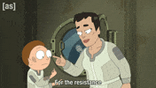 Resist Rick And Morty GIF by Adult Swim