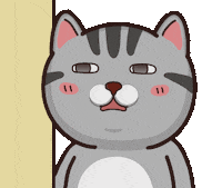 Tired Cat Sticker by VITA VITA ‧ 塔仔不正經