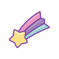 Rainbow Star Sticker by Onix Pink Shop
