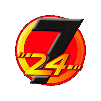 7X24 Sticker by Tiendas7x24