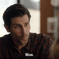 David Giuntoli Wow GIF by ABC Network