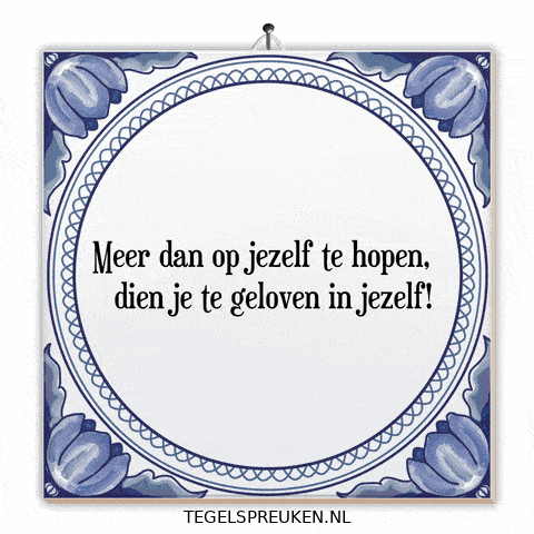 Nl Hoop GIF by Tegelspreuken.nl