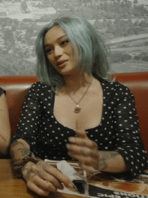 Cute Girl Twitch GIF
