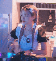 Cute Girl Cooking GIF
