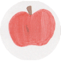 Apple Smile Sticker by MICA Graphic Design Motion