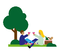 Picknick Sticker by muensterland