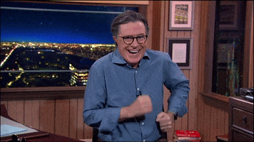 Stephen Colbert Run GIF by The Late Show With Stephen Colbert