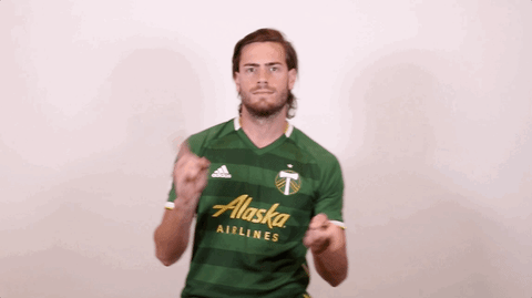 portland timbers finger guns GIF by Timbers