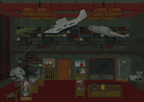eric cartman door GIF by South Park 