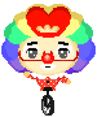 Pierrot Sticker