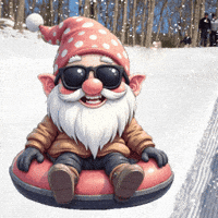 Winter Snowing GIF