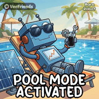 Summer Swimming GIF by VeeFriends