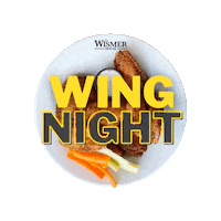 thewismerhouse wings chicken wings ranch the wiz Sticker