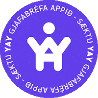YAY_moments yay yaymoment gjöf gjafabref Sticker