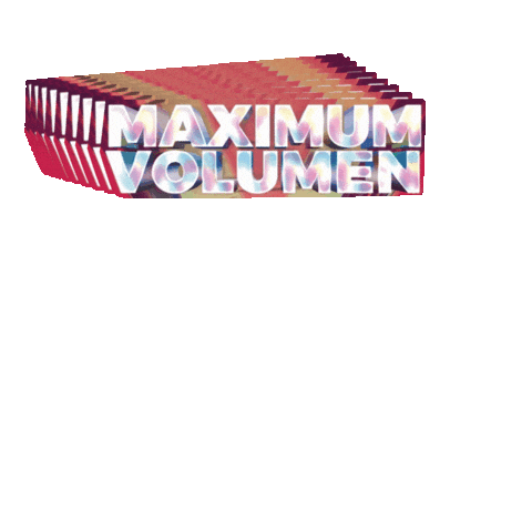 Maximum Volumen Sticker by Max Vol