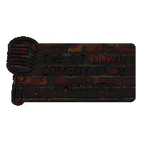Stand Up Lol Sticker by Sit Down Comedy Club