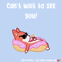 Floating Miss You GIF by SoyandMochi